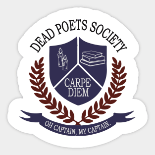 Dead Poets Society Sticker